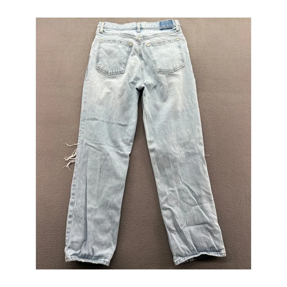 Abercrombie & Fitch Jeans Womens 30 10S The 90s Straight Ultra High Rise - Picture 8 of 12